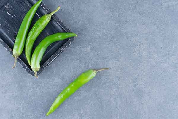 GREEN CHILLIES